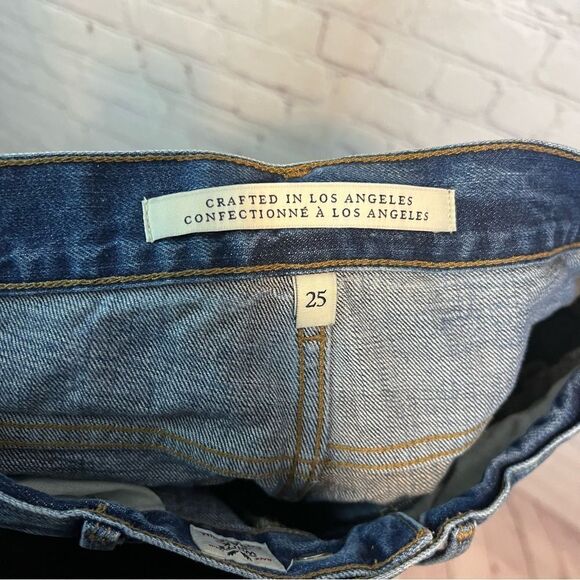 White Oak High Rise Dark Wash Straight Jeans size 25 - Picture 9 of 12